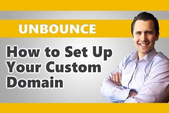 How to setup custom domain in unbounce